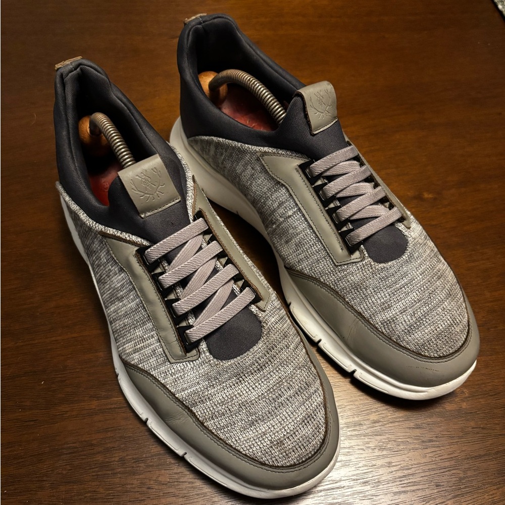 Martin Dingman Gray and Black Men's Sneakers Size 11M